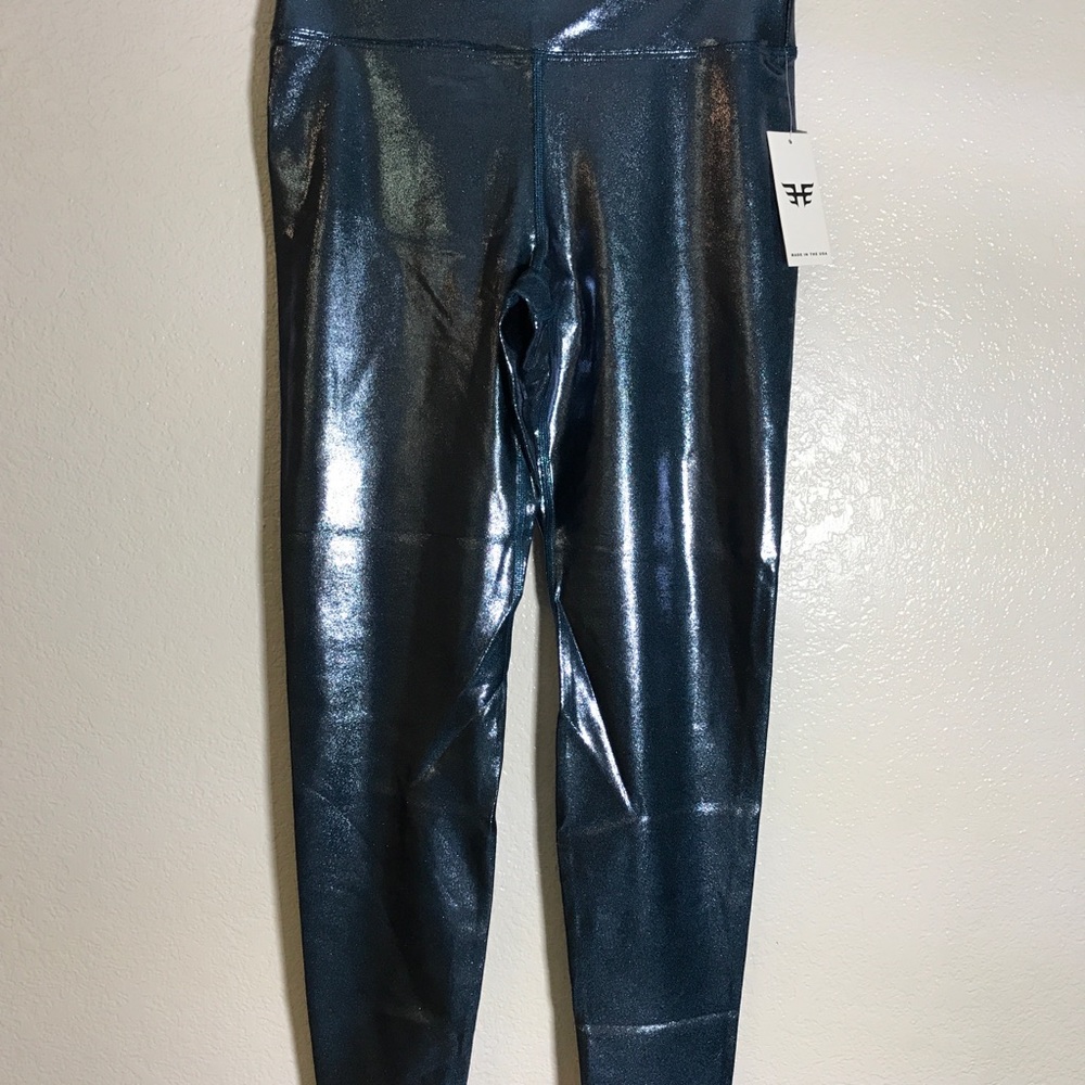 Heroine Sport Marvel Legging Cerulean Blue Sz L - Picture 3 of 6